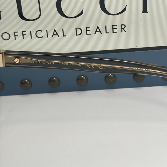 Authentic- New Gucci GG1504O 008 56 eyeglasses in Brown. The 008 - Picture 15 of 16